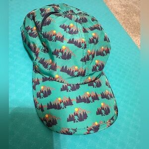 Sprints teal Sasquatch running hat
